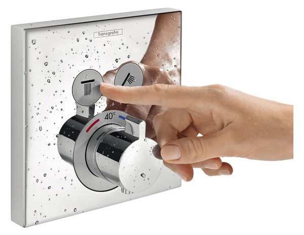 Hansgrohe Select vanová baterie pod omítku s termostatem chrom 15763000