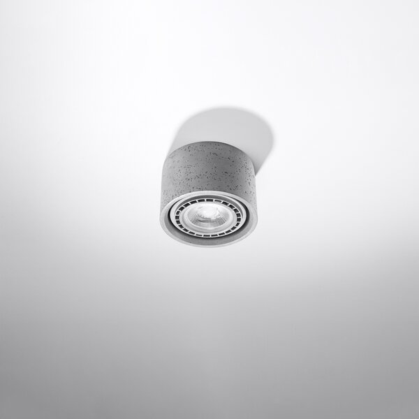 Sollux Lighting Stropní svítidlo BASIC 1 beton