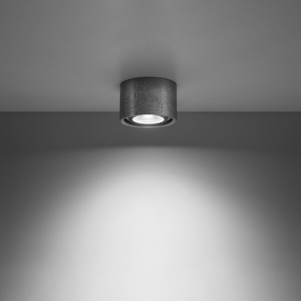 Sollux Lighting Stropní svítidlo BASIC 1 beton