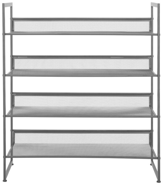 REGÁL NA BOTY, černá, 72/80/30 cm Xora - Regály na boty