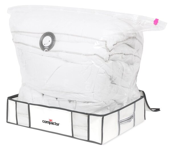 Vakuový vyztužený látkový úložný box na oblečení 65x50x15,5 cm Life – Compactor