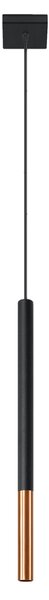 Sollux Lighting Závěsné svítidlo MOZAICA 1 černá/měď