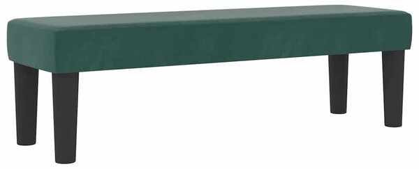 Postel s boxspringem s čelo Tmavě zelená 190 x 120 cm samet 3344435