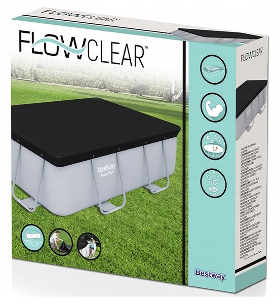 Bestway Krycí plachta na bazén Power Steel 2,82 x 1,96 m 58442