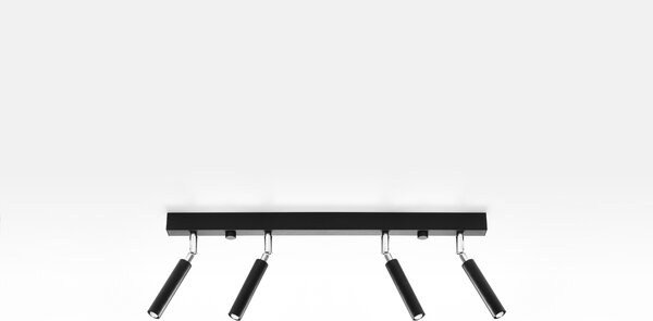 Sollux Lighting Stropní svítidlo EYETECH 4 černé