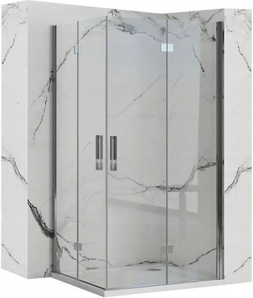 Sprchový Kout Rea Molier Double Chrome 90X100