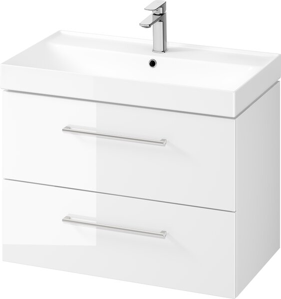 Cersanit Larga skříňka 79.4x44.4x57.2 cm pod umyvadlo závěsná bílá S932-073