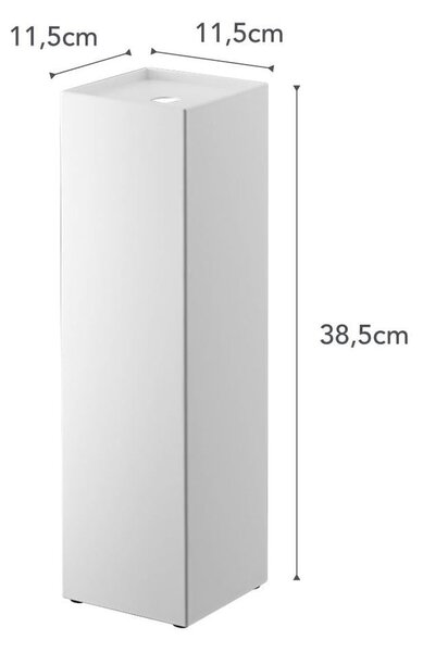 Bílý stojan na toaletní papíry YAMAZAKI Tower