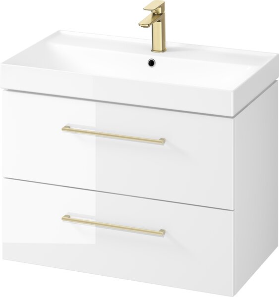 Cersanit Larga skříňka 79.4x44.4x57.2 cm pod umyvadlo závěsná bílá S932-073