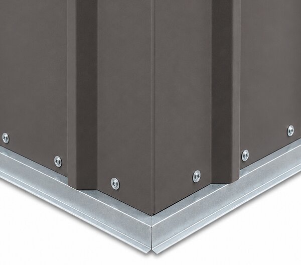 Aga DS4318 217x174x110 cm Šedohnědý