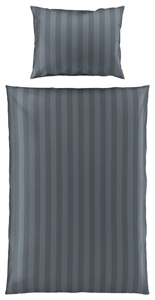 POVLEČENÍ, satén, šedá, 140/200 cm Dieter Knoll - Povlečení