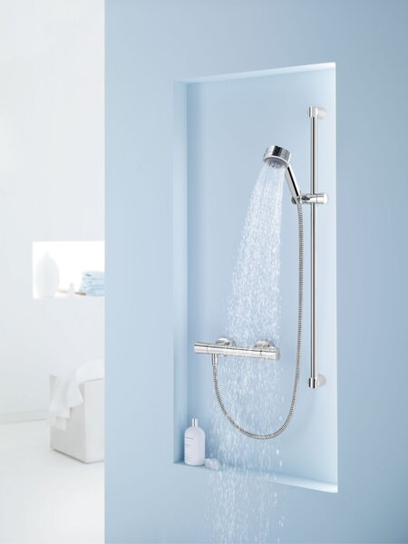Kludi Zenta sprchová baterie nastěnná s termostatem chrom 351000538