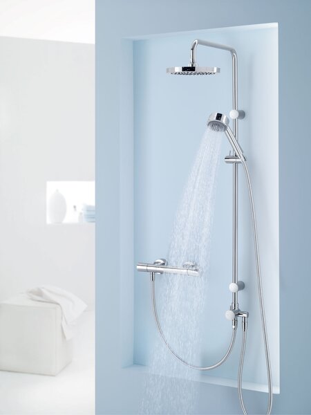 Kludi Zenta sprchová baterie nastěnná s termostatem chrom 351000538