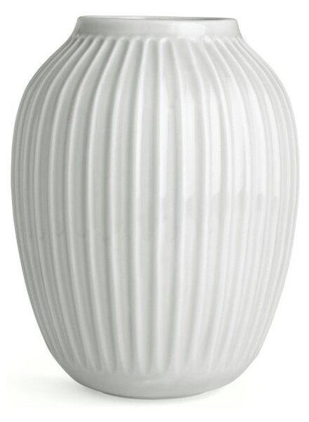 Bílá kameninová váza Kähler Design Hammershoi, ⌀ 20 cm