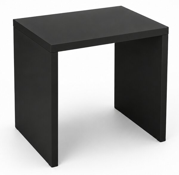 Aga Toaletní stolek s taburetem MRDT13-MB Černý