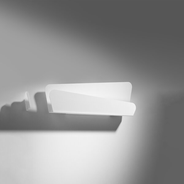 Sollux Lighting Nástěnné svítidlo BASCIA bílé