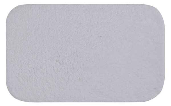 Bílá koupelnová předložka Foutastic Organic, 50 x 80 cm