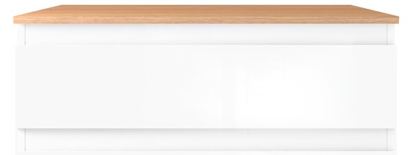 Oltens Vernal skříňka 80x45.6x47 cm pod umyvadlo závěsná bílá 60003000