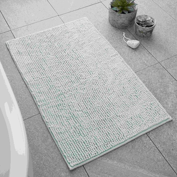 Světle modrá koupelnová předložka 50x80 cm Bobble – Catherine Lansfield