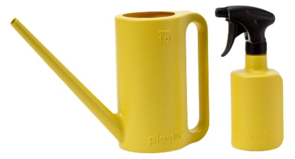 Set konvička a rozprašovač MAX, žlutá