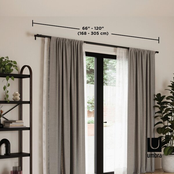 TYČ NA ZÁVĚSY 309 cm Umbra - Online Only závěsy & záclony, Online Only