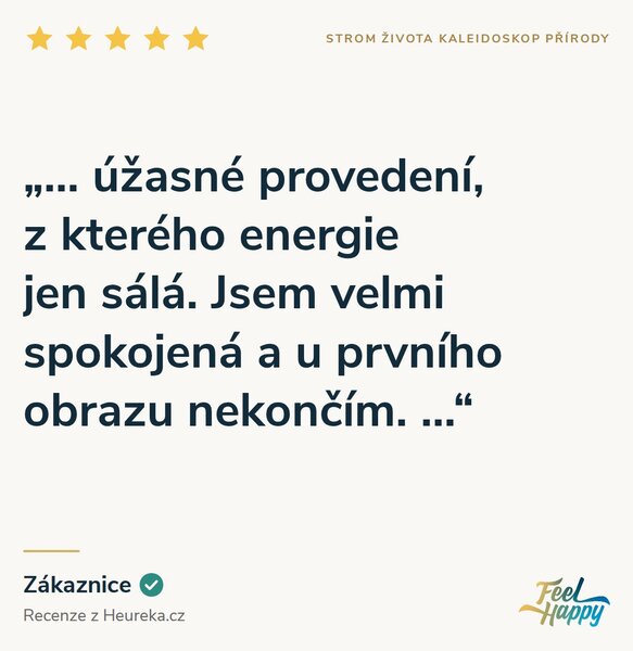 Obraz na plátně - Strom života Kaleidoskop přírody FeelHappy.cz Rozměr obrazu (Šířka x Výška): 120 x 80 cm