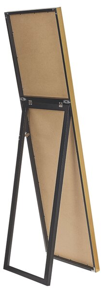 Stojací zrcadlo TORCY 140 cm Zlatá