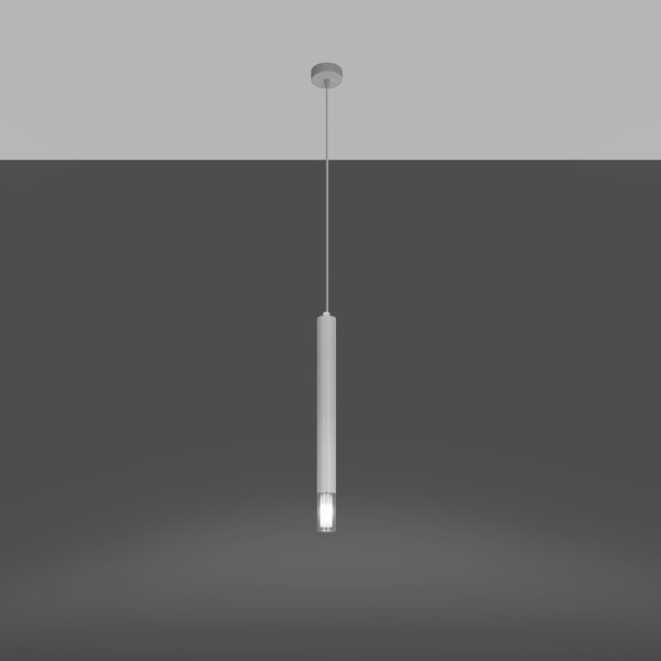 Sollux Lighting Závěsné svítidlo WEZYR 1 bílé