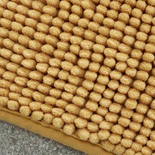 Žlutá koupelnová předložka 50x80 cm Bobble – Catherine Lansfield