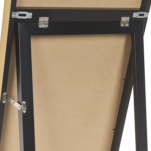 Stojací zrcadlo TORCY 140 cm Zlatá