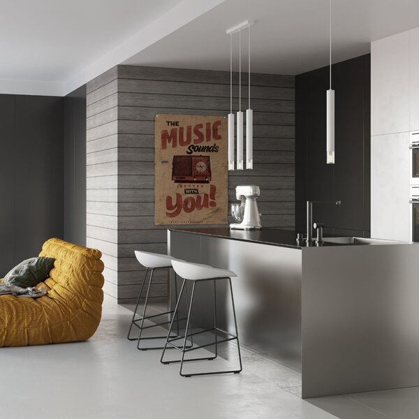 Sollux Lighting Závěsné svítidlo WEZYR 1 bílé