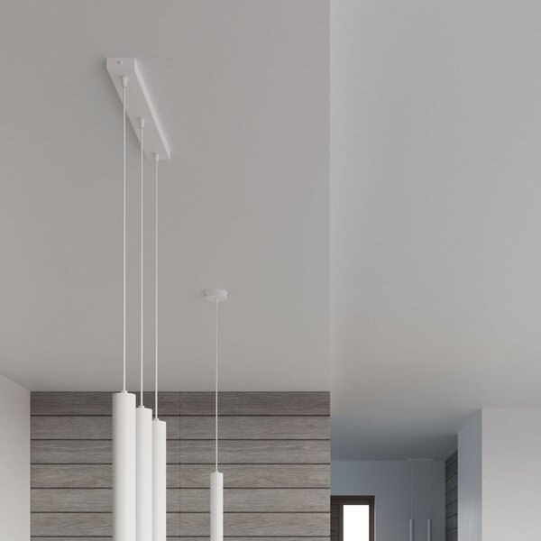 Sollux Lighting Závěsné svítidlo WEZYR 1 bílé