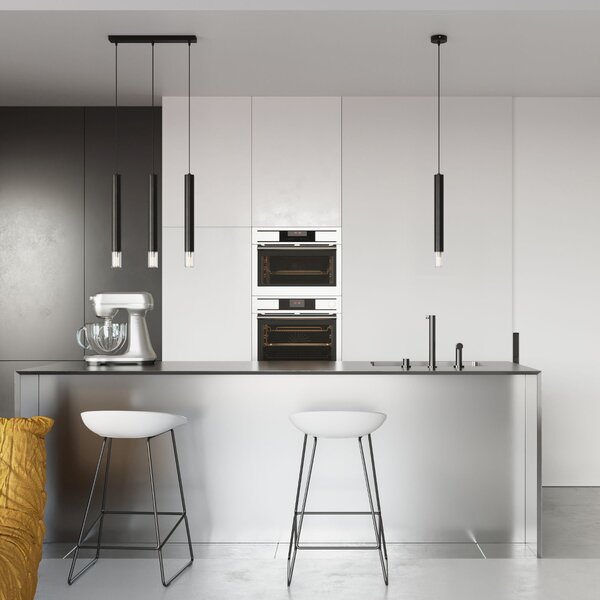 Sollux Lighting Závěsné svítidlo WEZYR 1 černé