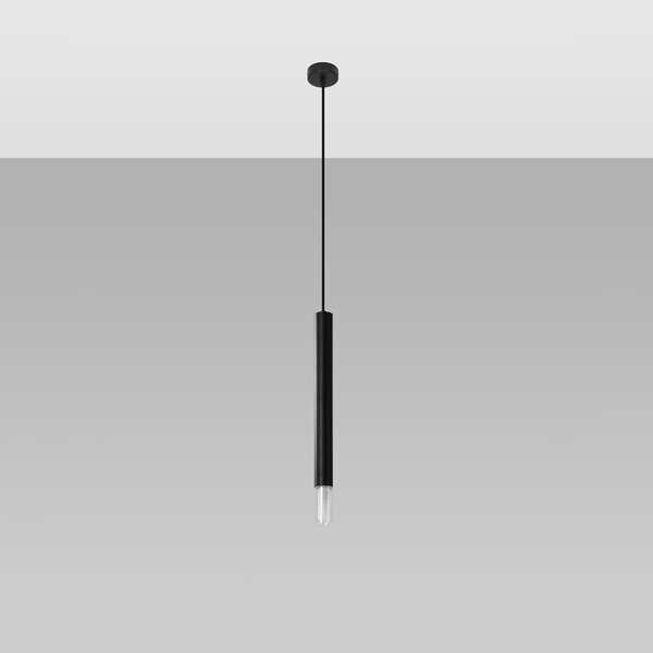 Sollux Lighting Závěsné svítidlo WEZYR 1 černé