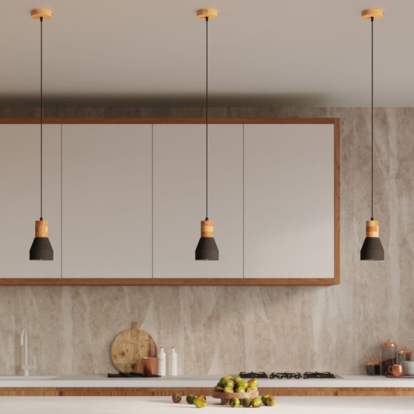 Sollux Lighting Závěsné svítidlo QUBIC černé