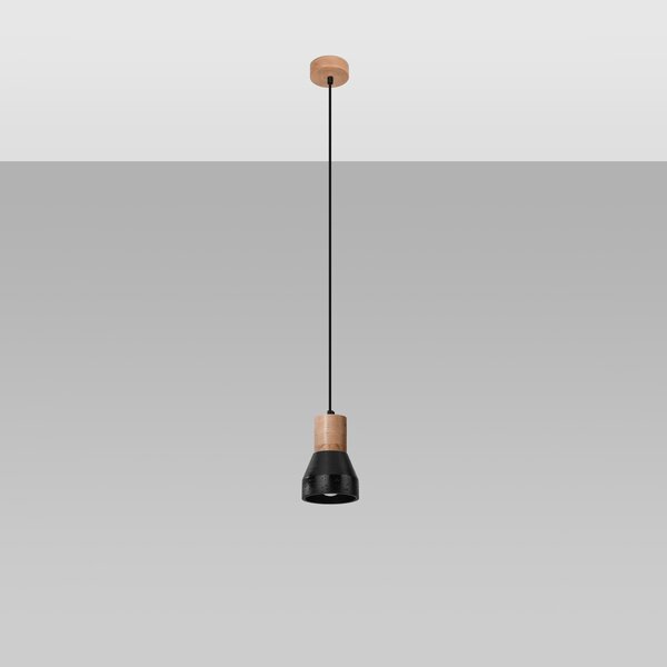 Sollux Lighting Závěsné svítidlo QUBIC černé