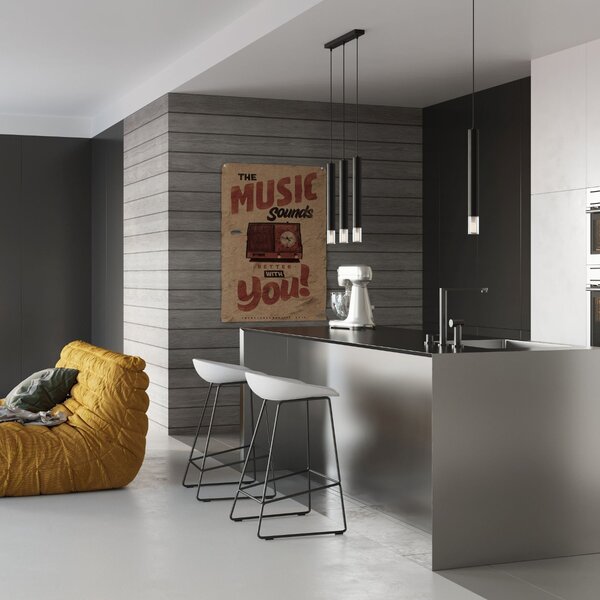 Sollux Lighting Závěsné svítidlo WEZYR 3 černé
