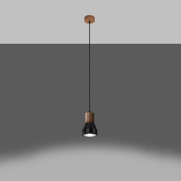 Sollux Lighting Závěsné svítidlo QUBIC černé