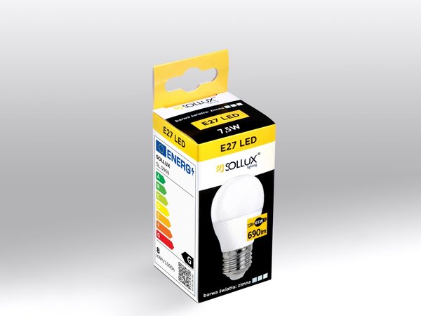 Sollux Lighting LED žárovka E27 4000K 7,5W 690lm
