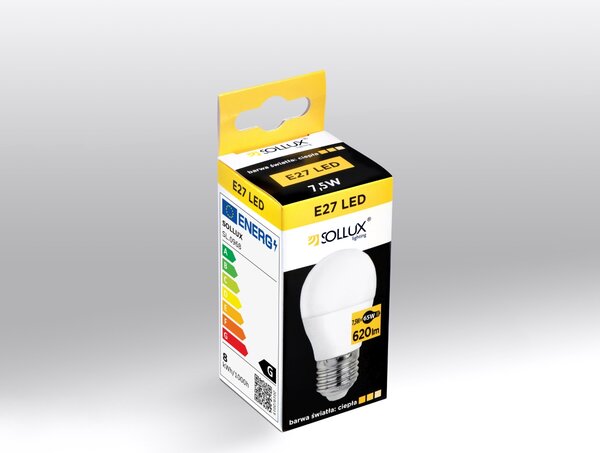 Sollux Lighting LED žárovka E27 3000K 7,5W 620lm