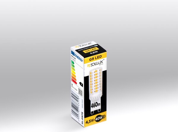 Sollux Lighting LED žárovka G9 4000K 4,5W 460lm
