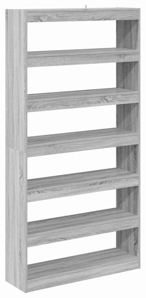 Knihovna 6 úrovní 100 x 30 x 198 cm Kompozitní dřevo 3345118