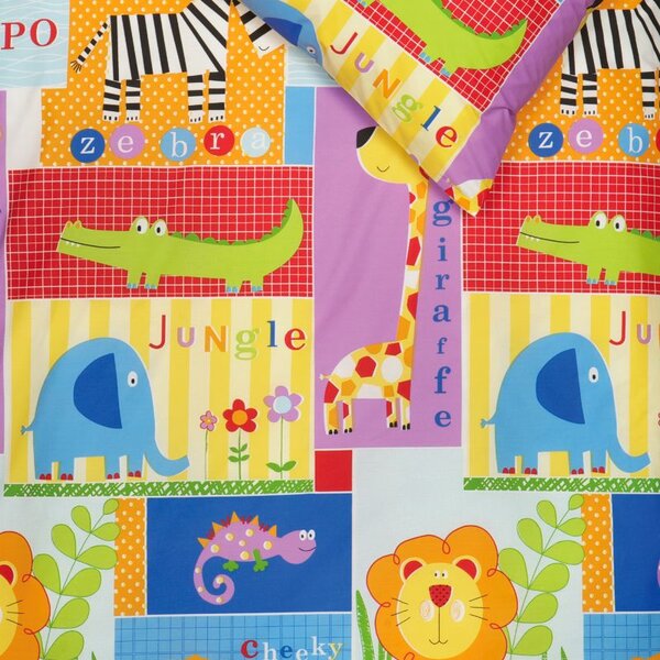 Povlečení FINO DESIGN jungle pestrá 140 x 200/70 x 90 cm
