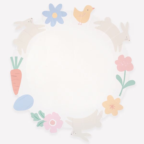 Papírový talíř Easter Icon – set 8 ks
