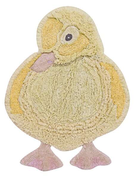 Lorena Canals, Kusový koberec Ducky, 95x120, žlutá, dětský pokoj