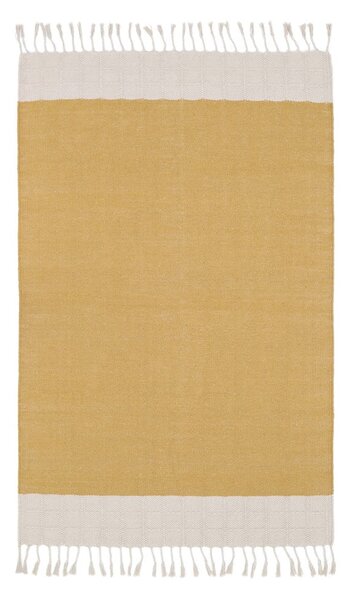 Žlutý koberec 150x100 cm Lucia - Nattiot