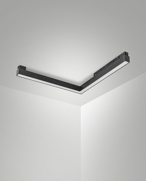 FABAS 6525-43-163 Lineární LED modul Ermes rohový 2236lm 2700K On/Off černá - FABAS