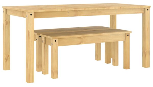 Jídelní set 3 kusů PANAMA Borovicový masiv 3345173