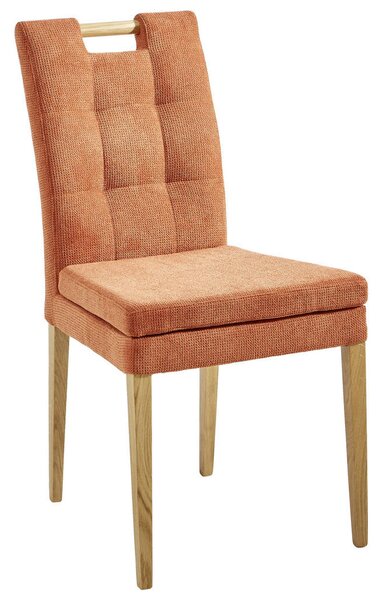 ŽIDLE, oranžová, barvy dubu Cantus - Jídelní židle