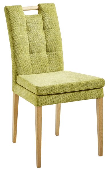 ŽIDLE, barvy dubu, olivově zelená Cantus - Jídelní židle